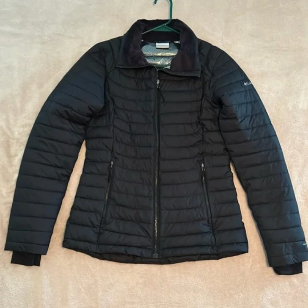 Women's Columbia Omni Heat Puffer Jacket EUC Size S